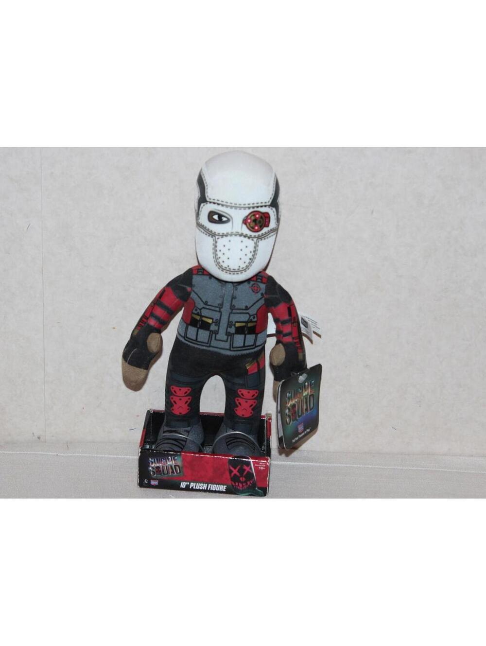 NEW Bleacher Creature Suicide Squad Deadshot 10 Inch Plush